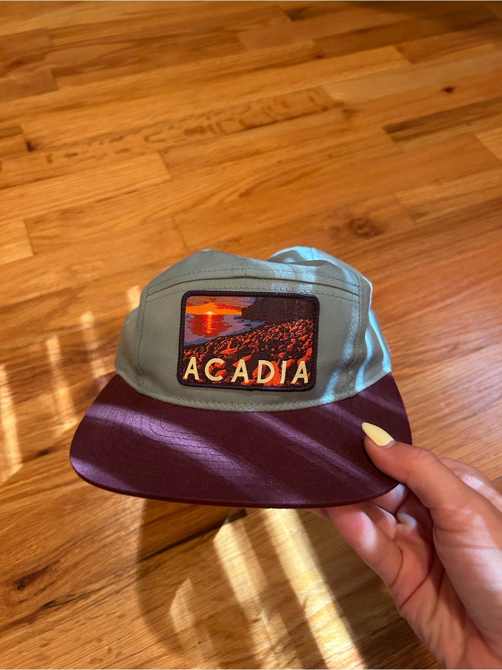 Arcadia Two-Tone Patch Hat